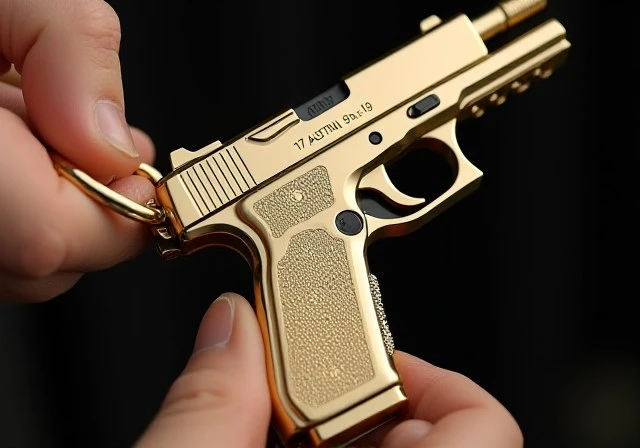 Золотий G17 на твоїй зв'язці ключів